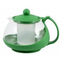Чайник заварочный стекло Mallony 750 мл, зеленый