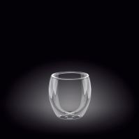 Стакан с двойными стенками Wilmax Glass 100 мл, WL-888758/A