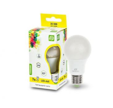 Лампа светодиодная ASD LED 11Вт Е27 220В 3000К