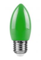 свеча Feron 1 В Е27 зеленый