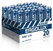 Элемент питания Ergolux Alkaline AA LR6 промо