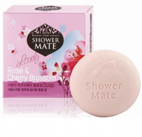 Мыло туалетное Shower Mate роза и вишневый цвет 100 г