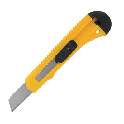 Нож канцелярский пластик 18 мм SPONSOR